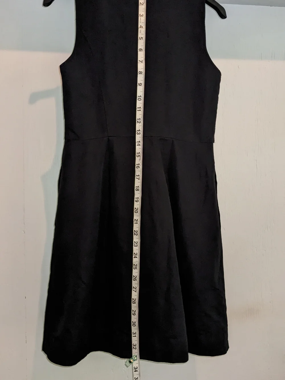LOFT Button-Front Sleeveless Dress A Line Interview Graduation Summer Office - Picture 9 of 11